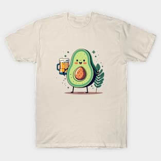 beer and avocado T-Shirt